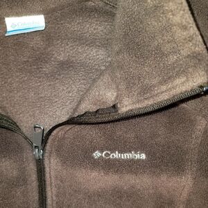 Columbia Sportswear Fleece Jacket ~ Brown ~ XL